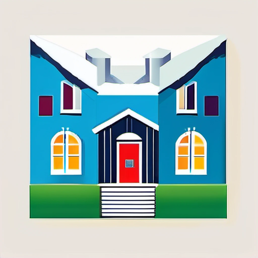 Real estate SEO illustration with property listings and agents