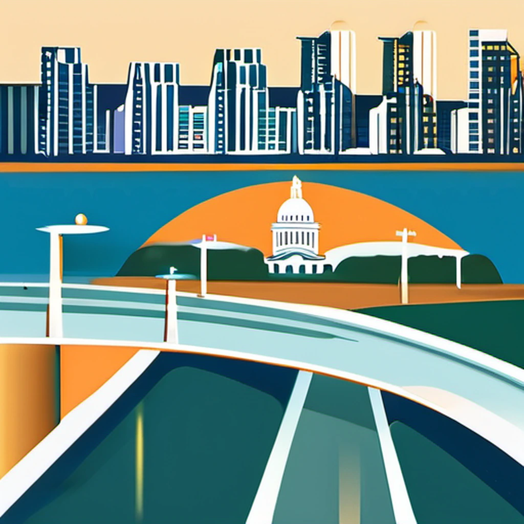 Houston SEO services illustration