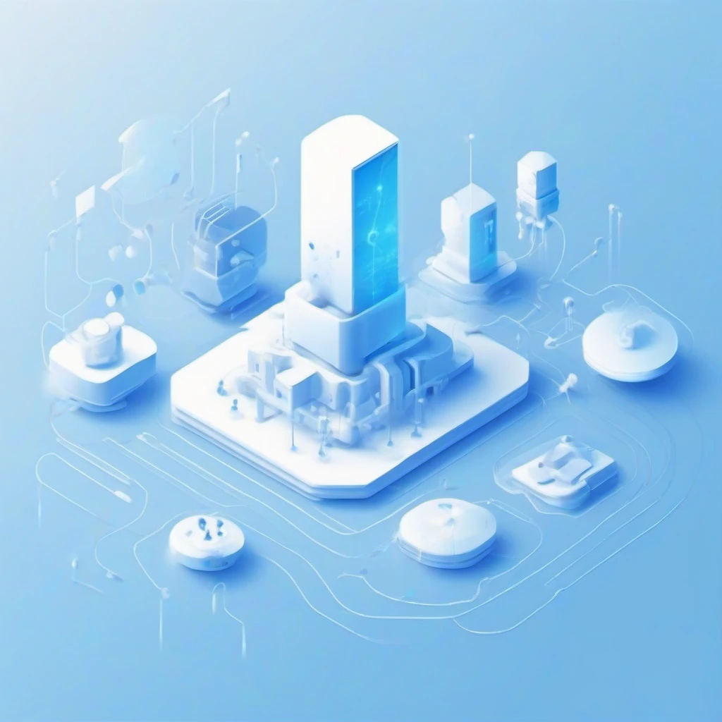 API integrations illustration showing connected systems